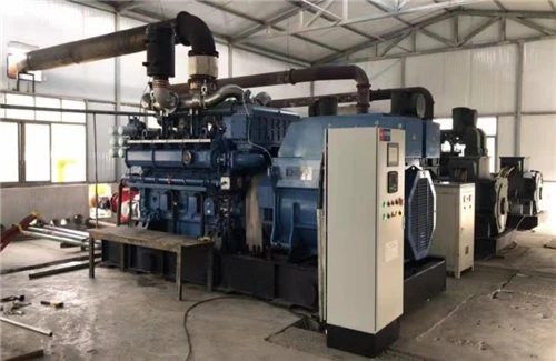 1×1000KW গ্যাস জেনারেটর সেট (ইউচাই 12VCN) জুনি, গুইঝোতে হুইগুই গ্যাস পাওয়ার ...